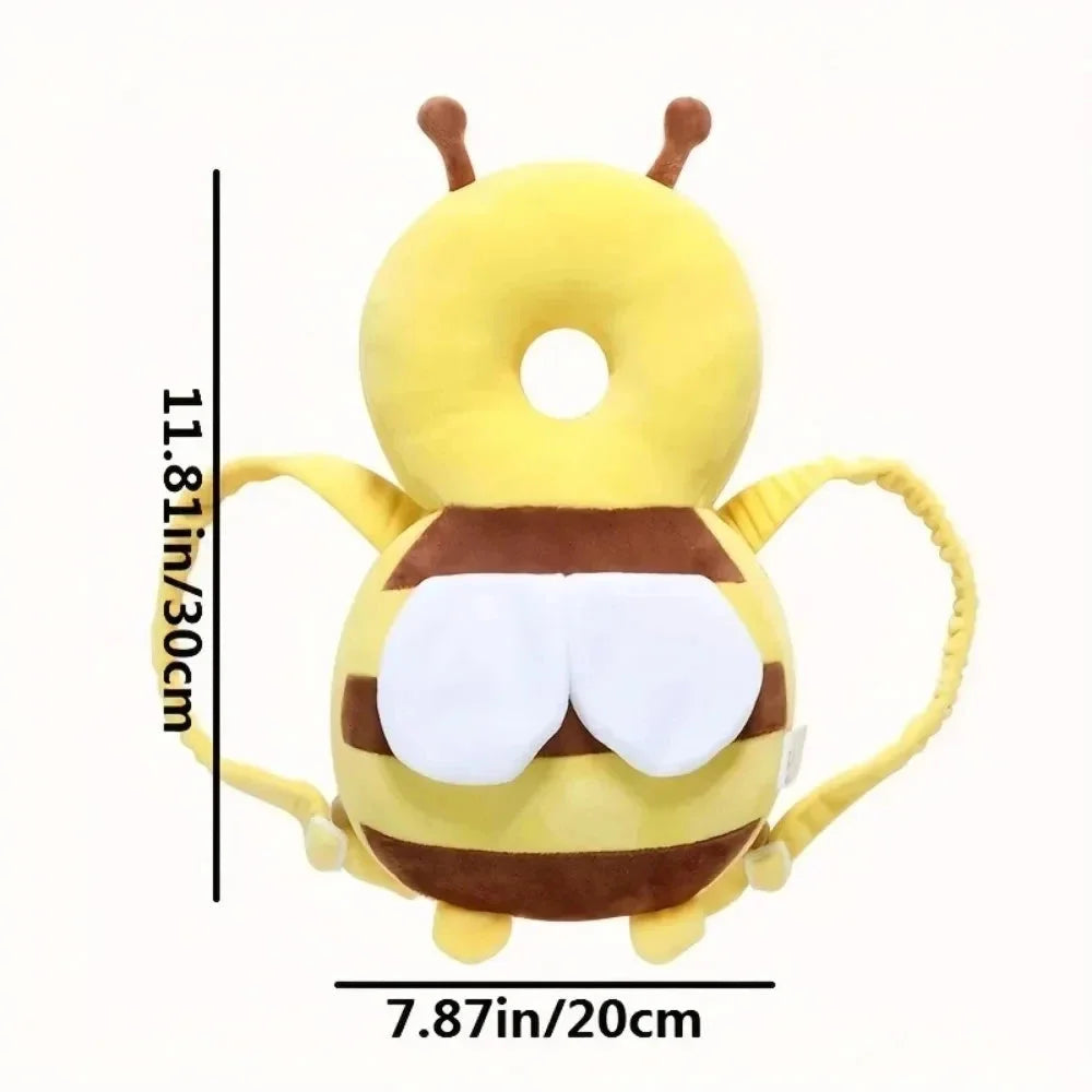 Head Back Protector Baby Protect Pillow Learn Walk Head Protector Cushion Anti Fall Backward Cap Carry Cartoon Kids Safe Bibi